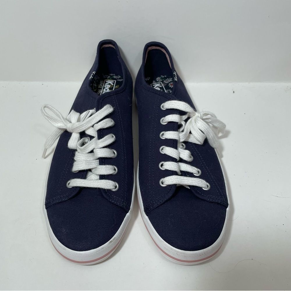 NWOT Keds Navy Blue Sneakers - Picture 2 of 6